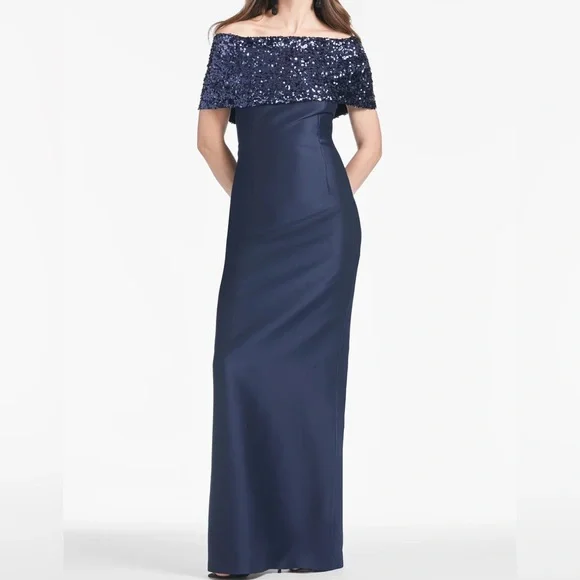 princess polly baby blue dress Sachin & Babi at Neiman Marcus